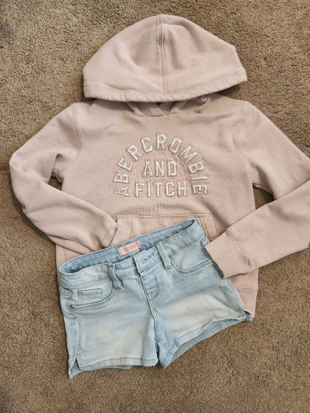 Abercrombie & Fitch Hoodie Pale pink 9-10